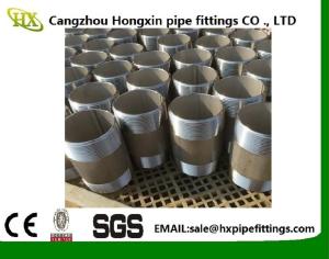Quality GOST Thread Black Carbon Steel Long Welded /Pipe Nipple wholesale