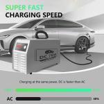 e-mingze New 7KW DC Charger GBT Portable Fast EVSE Charging Station Mobile