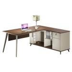Schattdecor Melamine Executive Office Table Australian Oak DB03 Ash Gray