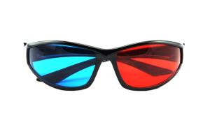 Quality Eco Friendly ABS Plastic Red Cyan 3D Glasses Polarized Watching 3d Movie wholesale