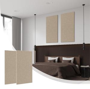 Quality Fabric Acoustic Panel Polyester Fiber Fabric Wrapped Sound Panels wholesale