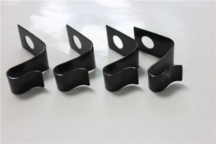 spring clip, spring steel clip, metal clips with black painting factory from China