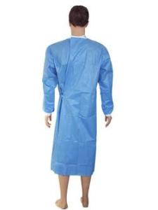 Quality SMS SMMS Disposable Surgical Suit , Dust Proof Disposable Medical Gowns wholesale