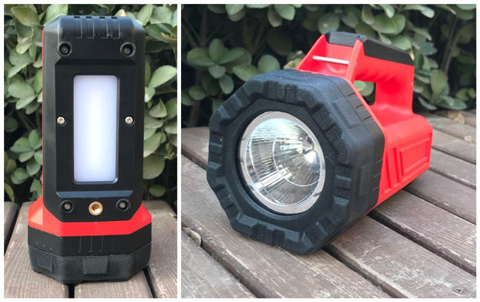 Rechargeable High Power LED Torch Light Outdoor Hunting Inspection Patrolling