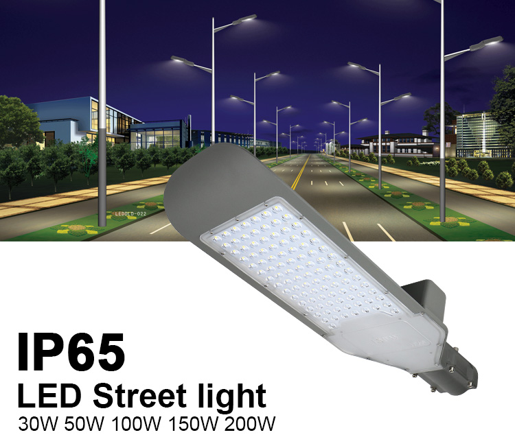 High Power Outdoor LED Street Lights 45w , Module Design Outdoor Smart LED Street Light