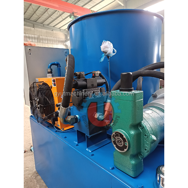 Hydraulic Sawdust Briquetting Press Machine Consumption Sawdust Pellets Making Machine
