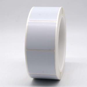Quality 37x37mm Permanent Adhesive Label 2mil White Matte Polyimide Label For Metal wholesale