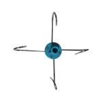 Green Infusion Stand Hook For Hospital Special Metal Material