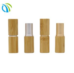 Quality 10ml Bamboo 5g Empty Chapstick Tubes ABS Body Lipstick Tubes OEM wholesale