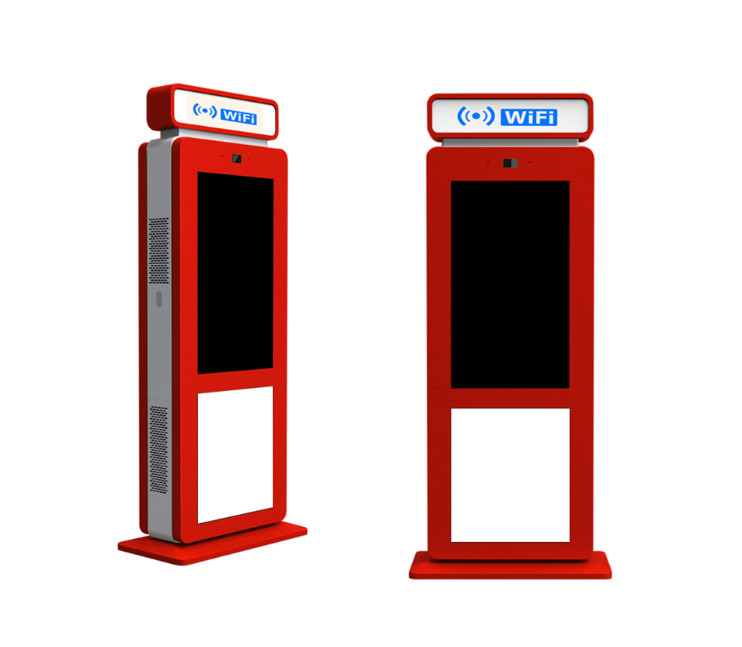 TFT Indoor Wall Mounted 2500 Nits Vertical Signage Display