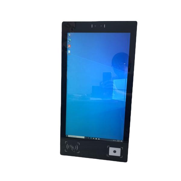 Self Service Terminal 21.5 Inch Industrial Touchscreen Panel PC With Binocular