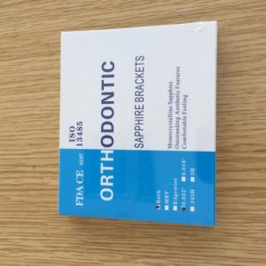 Quality Ceramic Monocrystalline Sapphire Braces , Mini Roth Orthodontic Brackets wholesale