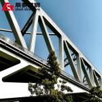 Online Guidance Steel Truss Bridge Light Weight Steel Cable Bridge
