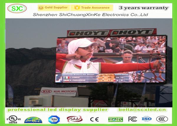 large stadium LED Display outdoor full color P10 smd high resolution screen