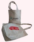 Promotional 100% Cotton Bag / Recyle Durable Shopping Bag Customized Shape And
