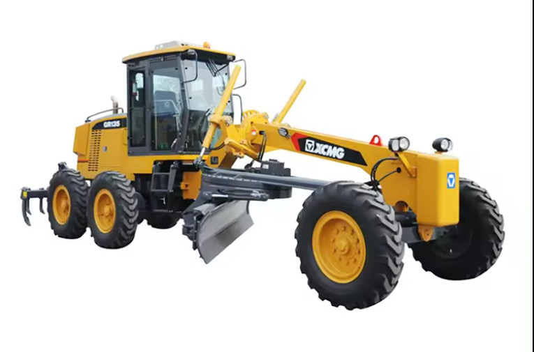 XCMG Original Manufacturer GR135 Tractor Motor Grader 135HP Mini Yellow Pressure Vessel Russia Video China Weight