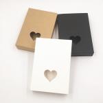 White Black Brown Modern Gift Offset Printing Kraft Paper Packaging Box