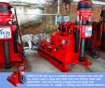 300m Hydraulic Water Well Drilling Rig , 19.85kW Water Well Rig
