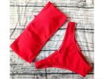 2019 Solid Bikini Brazilian Swimsuit Bikini Sexy Female Shoulder Swimsuit Bikini
