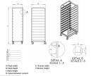 RK Bakeware China Foodservice NSF 15 Tiers MIWI Oven Stainless Steel Baking Tray