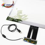 Outdoor Lcd Display Wall Advertising Fitness Mirror Glass Touch Panel For Gym