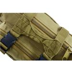 Outdoor Camping Backpack Belt Bags 0.45 Kgs Zipper Hasp Closure Portable Molle