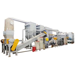 Quality 18650 Battery Recycling Machine Fully Automatic Waste Cylindrical Battery Processing Line wholesale
