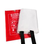 BS EN 1869 Silicone Coated Fire Blanket Fiberglass 1.2*1.8m 1.5*1.8m