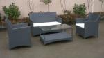 4pcs KD garden rattan sofa