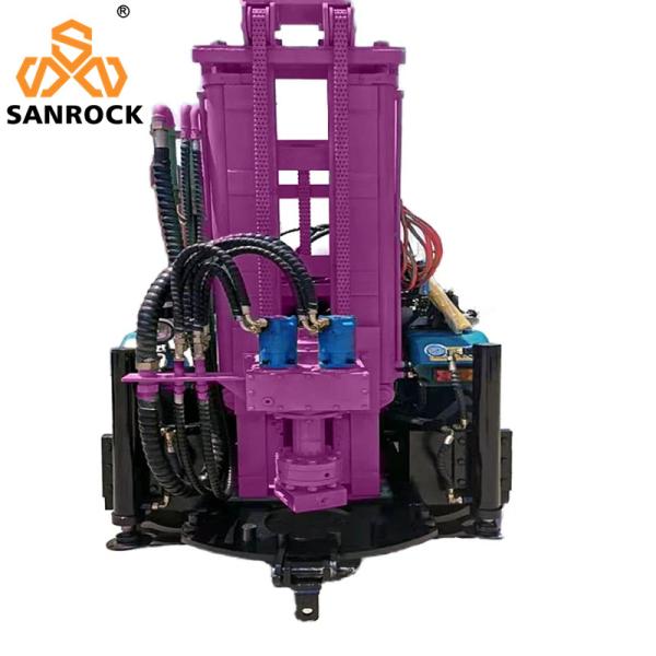 Powerful Diesel Engine Rotary Drilling Rig for Deep Water Well Drilling