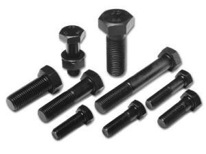 Quality Grade 8.8 Full Threaded Steel Hex Bolt Din 933 M3 - M42 Size Black Color wholesale