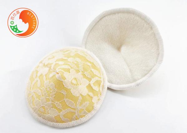 Lace Reusable Breast Pads Sensitive Skin Feminie Lacation Breathable Anti