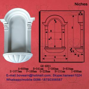 Quality plaster niches wholesale crown molding wholesale