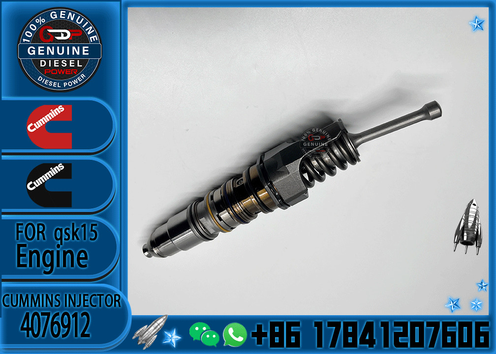 QSKX15 ISX15 Fuel Injector Nozzle Assembly 4062568 4928262 4076912 4088301 4954644 4076902