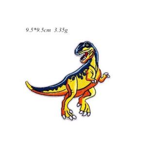 Quality Embroidery patch embroidery dinosaur patch hot fix patch wholesale