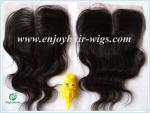 Lace top closure 4''x4'' ,malaysian virgin hair natural color body wave 10''-24'