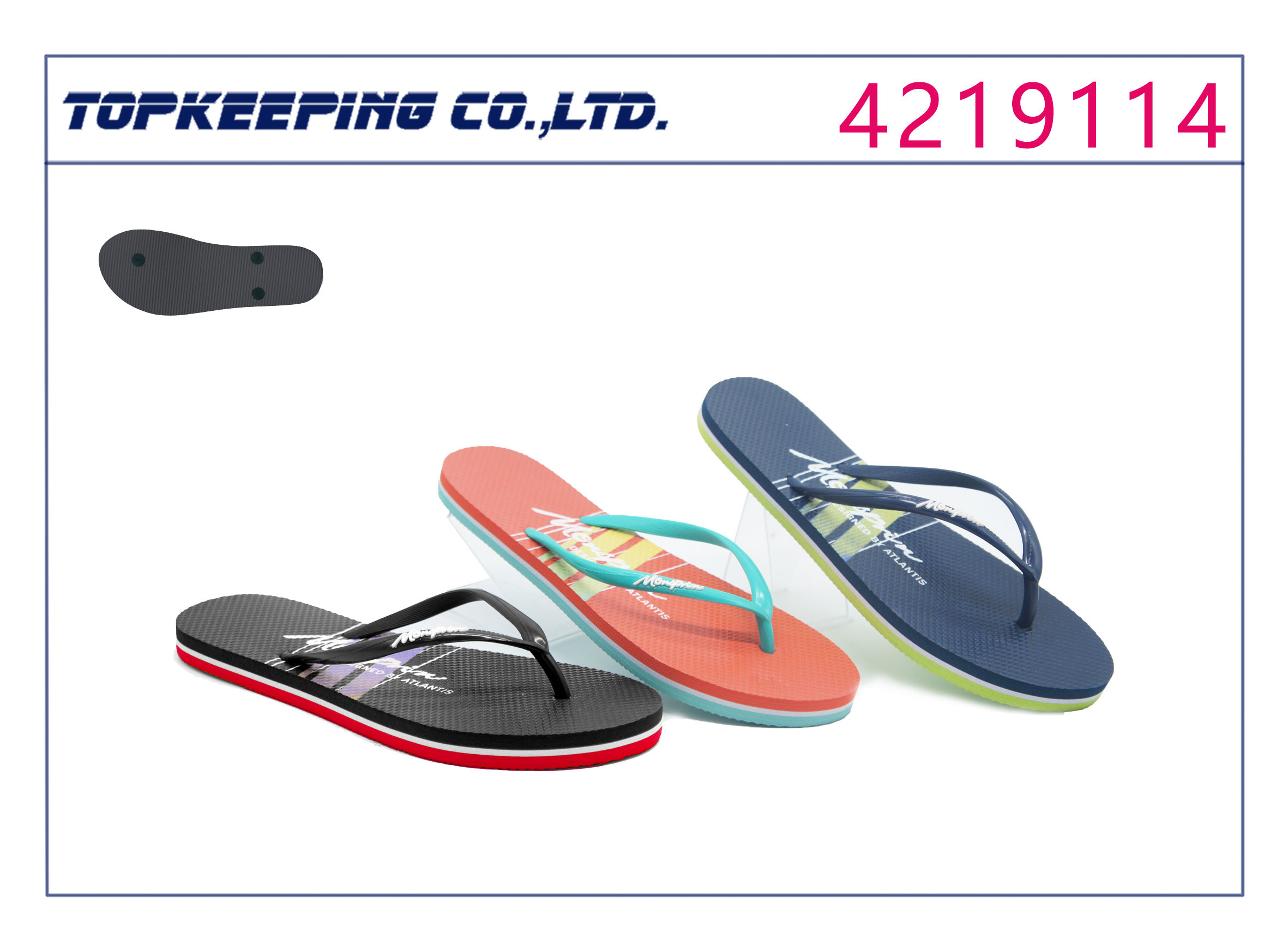 Fancy Lady PE Sole Slipper Cute Flip Flop Cartoon
