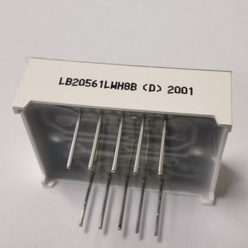 0.56inch Common Cathode 7-Segment LED Display Amber Color Dual Digit
