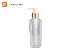 Cosmetic Lotion Liquid Bottle with White Treatment Pump for Facial Latex Cream