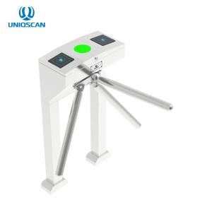 Quality Access Control Vertical Tripod Turnstile Bi Direction Foot Detachable wholesale