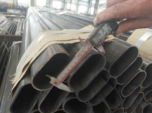 Quality 0.8 - 4.5mm Thickness Precision Seamless Steel Pipe Oval Steel Pipe For Fitness Equipment wholesale