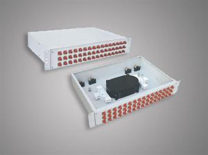Quality 48 ports 2U 19'' Cold-rolled steel Fiber Optic Terminal Box wholesale