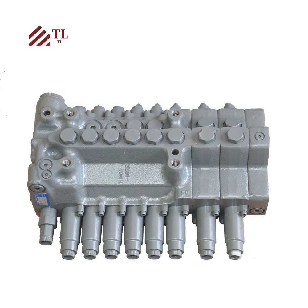 Excavator Spare Parts Hydraulic Main Control Valve Assembly LB18-8030 For XE85C