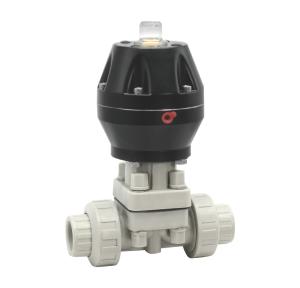 Quality Nontoxic Auto Plastic Diaphragm Valves Alkali Resistant Multipurpose wholesale