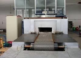 Quality Eco Friendly Continuous Kilns PLC Control Sustainable Heat Transfer With Stainless Steel Belt wholesale