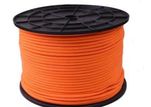 Quality Colorful Fluorescent 3mm Braided Nylon Cord Rope For Amusement Equipment wholesale
