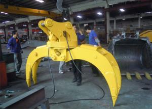 Quality Light Weight Wood Grapple Attachment / Timber Grapple Anti Clockwise wholesale