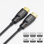 Copper Wire Optical HDMI Cable 250mW 48Gbps 3.3ft Optical Hdmi 4k Cable