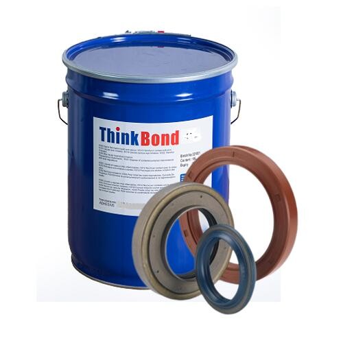 Yellow Liquid Rubber To Metal Adhesive Single Coat Thermal Vulcanization Bonding Agent