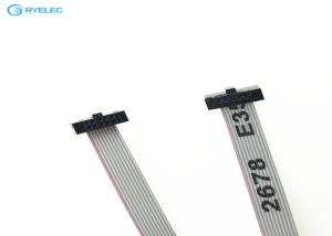 Quality 10 Pin 1.27mm Pitch IDE Female Connector For 30AWG Laptop Flat Wire Cable wholesale